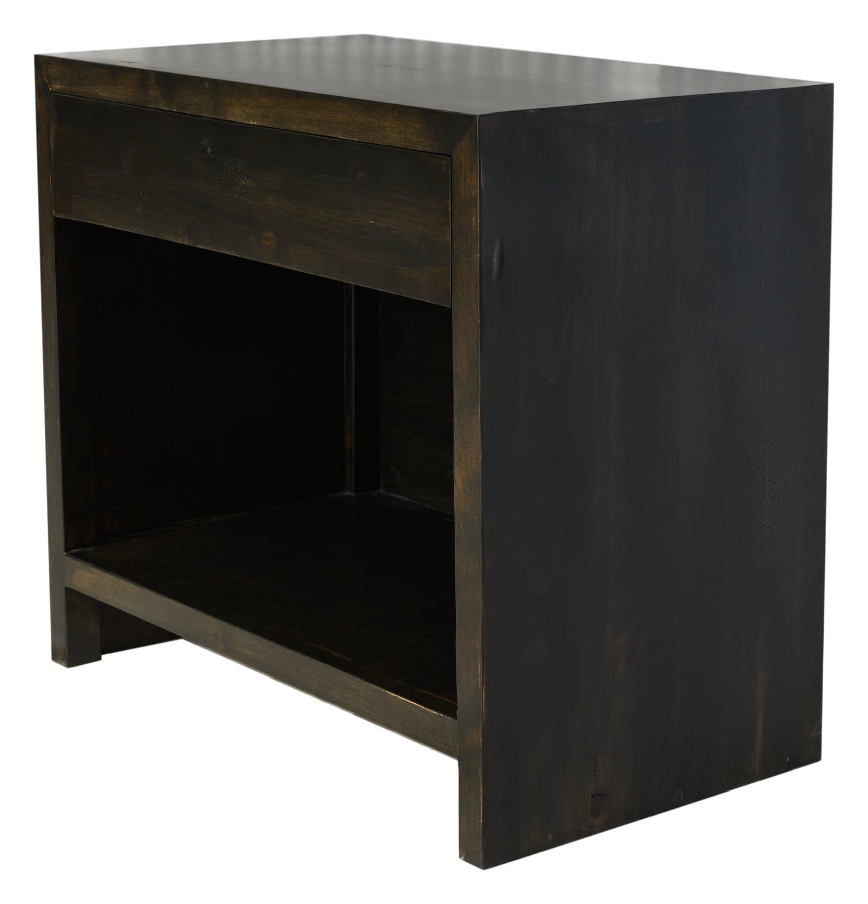Modena nightstand, photographed on white