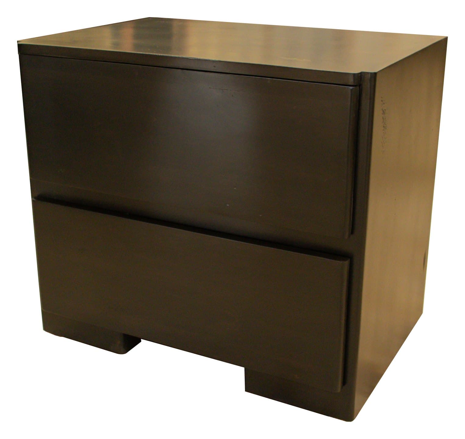 Manhattan nightstand, photographed on white
