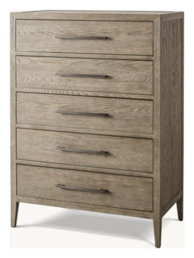Sicilia chiffonier, photographed on white