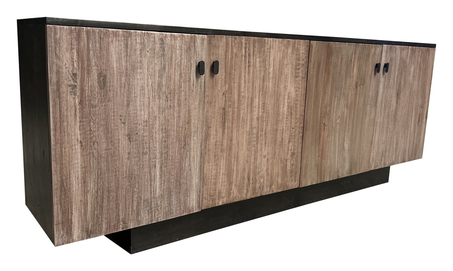 Vincent sideboard, 91" 4 doors · Charcoal, photographed on white